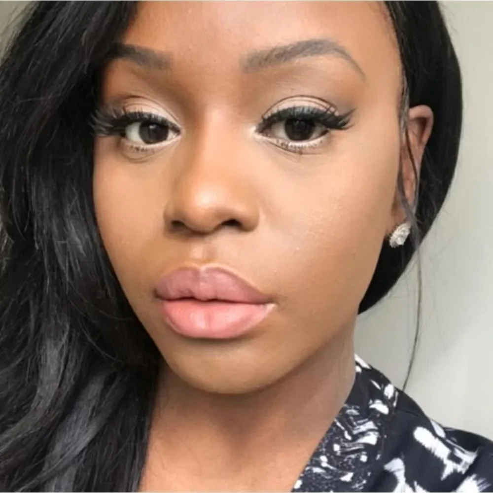 Too Faced Lady Bold Diffused Matte Lipstick in Brave (Light Beige Nude)